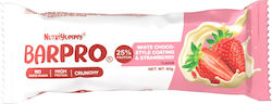 Nutriyummy Barpro Μπάρα Πρωτεΐνης με Γεύση White Chocolate & Strawberry 60gr Nutriyummy Barpro Μπάρα Πρωτεΐνης με Γεύση White Chocolate & Strawberry 60gr