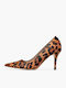 Pantofi cu toc Animal Print