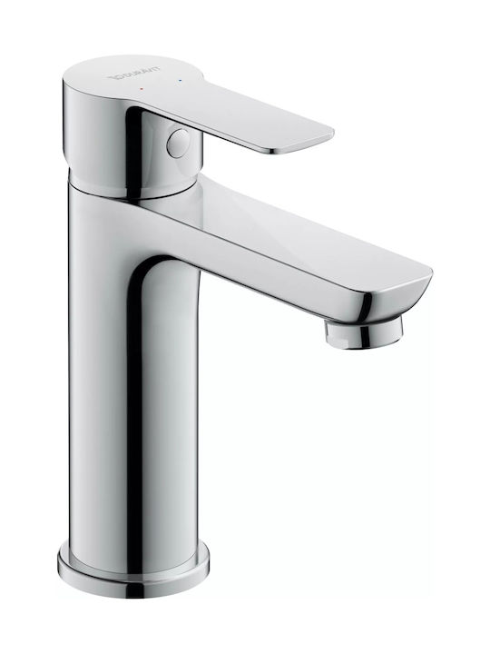 Duravit Αναμεικτική Μπαταρία Νιπτήρα Ασημί