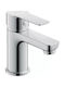 Duravit Αναμεικτική Μπαταρία Νιπτήρα Ασημί