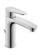 Duravit Αναμεικτική Μπαταρία Νιπτήρα Ασημί