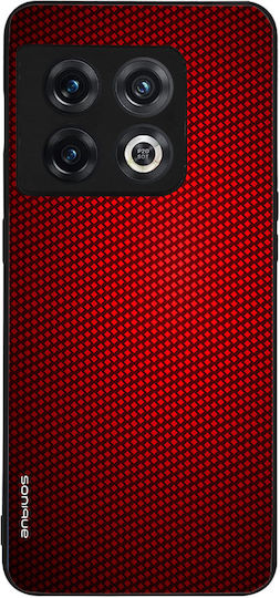 Θήκη Sonique Carbon Series Oneplus 10 Pro 5g Κόκκινο