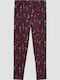 Kids Legging Long Purple