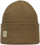 Buff Beanie Unisex Beanie Knitted in Brown color