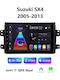 Car Audio System for Suzuki SX4 2005-2013 (Bluetooth/USB/WiFi/GPS/Apple-Carplay/Android-Auto) with Touch Screen 9"