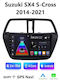Car Audio System for Suzuki SX4 S-Cross 2014-2021 (Bluetooth/USB/WiFi/GPS/Apple-Carplay/Android-Auto) with Touch Screen 9"