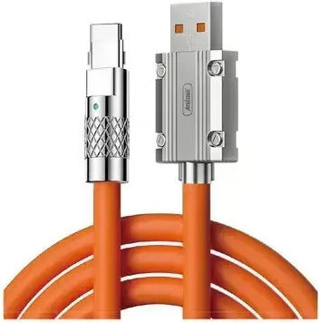 Andowl USB 2.0 Cable USB-C male - USB-A Orange (Q-SJ960)