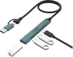 Onten USB-Hub 4 Anschlüsse (USB-A / USB-C) Onten USB-Hub 4 Anschlüsse (USB-A / USB-C)