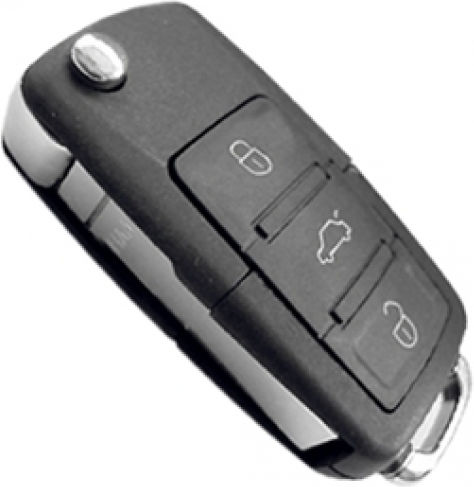 Seat Foldable Replacement Key Cover 3 Buttons DGA 1 Pc