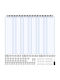 Vevor Set Christmas Table Decorations Plastic Transparent W200xD90cm. 6pcs