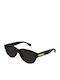 Bottega Veneta Unisex Ochelari de soare cu Negru Cadru și Negru Lentilă BV1410S 001
