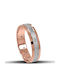 Themelidis Jewels Wedding Rings Bicolour 18K