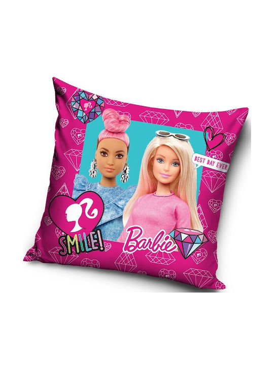 Barbie Παιδική Διακοσμητική Μαξιλαροθήκη 40x40εκ.