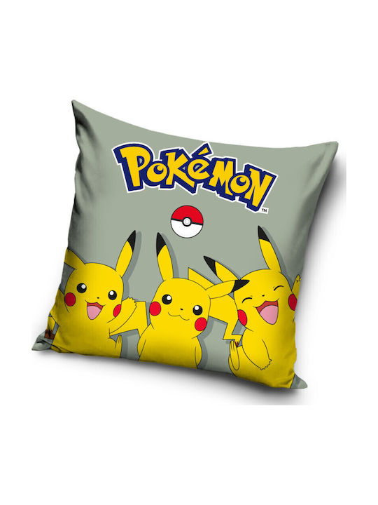 Pokemon Παιδική Διακοσμητική Μαξιλαροθήκη 40x40εκ.