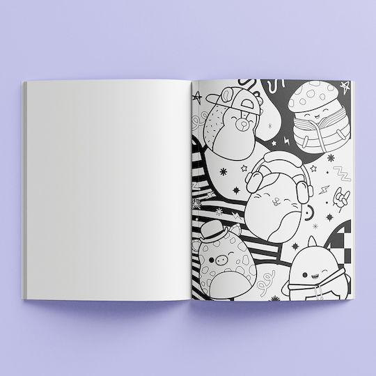 Kaleidoscope Colouring Book 64pp Squishmallows Street Style