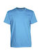 Kprime Kurzärmeliges T-shirt Mit Offenem Blau Series 170c #kmc170clb