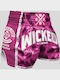 Wicked1 Men's Kick/Thai Boxing Shorts Pink