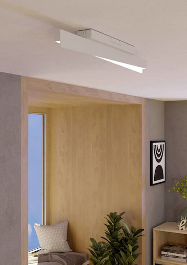 Eglo Bolognano Ceiling Light 76cm Grey with Integrated LED