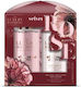 Grace Cole Velvet Rose & Peony Glamorous Glow Skin Care Set for Moisturizing & Body Cleaning 2pcs