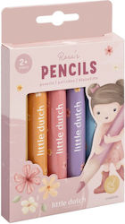 Little Dutch Σετ 6 Ξυλομπογιές Rosa Little Dutch Σετ 6 Ξυλομπογιές Rosa