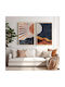 Pakketo Pequa Twofold Painting Oil Painting Wooden 33x48cm