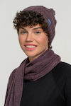 BodyTalk Beanie Unisex Σκούφος Πλεκτός σε Μωβ χ...