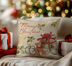 By Queen Limited Festive Edition Калъфка за Възглавница Merry Christmas Мече By Queen Limited Festive Edition Калъфка за Възглавница Merry Christmas Мече