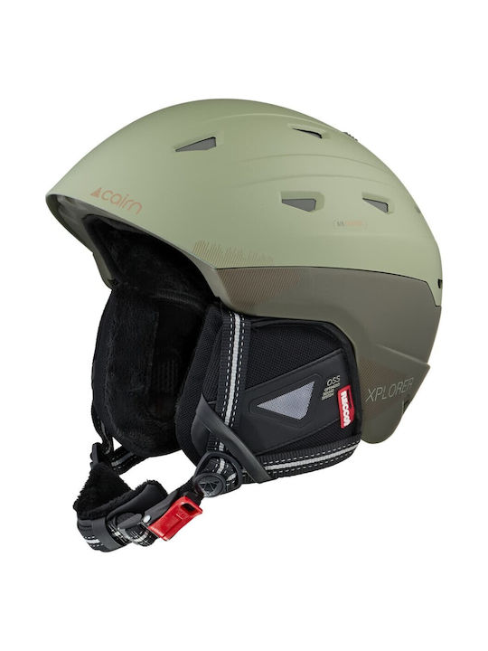 Cairn Xplorer Ανδρικό Κράνος για Σκι & Snowboard σε Πράσινο Χρώμα
