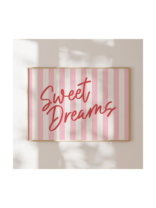 Pakketo Sweete Πίνακας Ελαιογραφία Ξύλινος 48x33cm