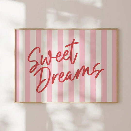 Pakketo Sweete Πίνακας Ξύλινος 48x33cm