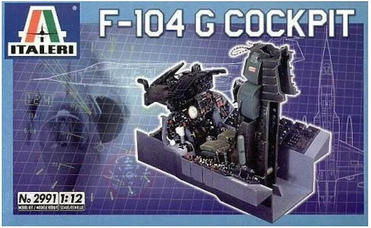 Italeri Scale 1:12 F-104 G Cockpit