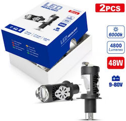 Rchang Set LED Car Lamps L10-H4 48W W16662-2