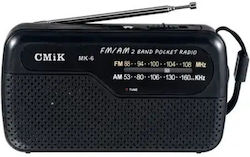 Cmik MK-6 Retro Φορητό Ραδιόφωνο Μαύρο