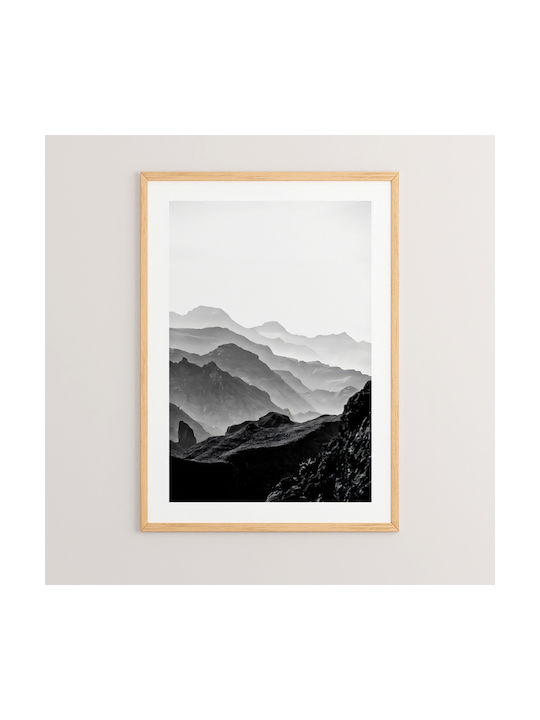 Pakketo Mounti Πίνακας Ελαιογραφία Ξύλινος 33x48cm