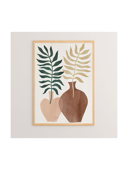 Pakketo Zela Πίνακας Ελαιογραφία Ξύλινος 33x48cm