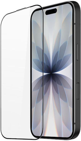 Dux Ducis Full Face Tempered Glass Μαύρο (iPhone 17 / 17 Pro / 16 Pro)