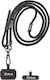 Obal:me Necktag Rope Mobile Phone Black
