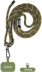 Obal:me Necktag Rope Mobile Phone Army Green