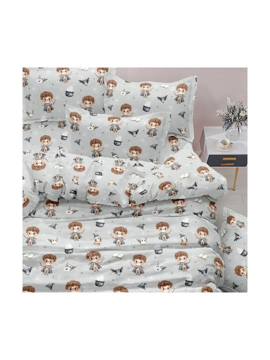 Borea Kinderdecke Einzel Gray 160x240cm