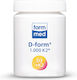 FormMed D-FORM 1000 K2+ Vitamin for Immune System Boost & Bone Health 90 caps
