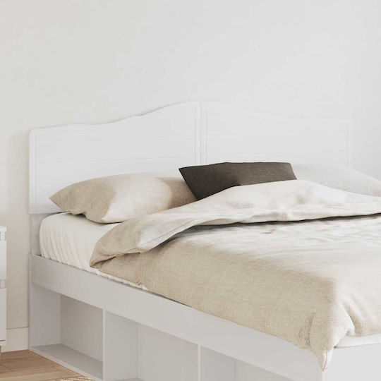 vidaXL Wooden Bed Headboard White 150x100cm