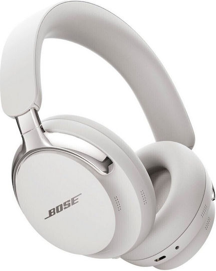 Bose Quietcomfort Ultra (2nd Gen) Безжични / Жични Over Ear Слушалки с 30 часа Работа и Бързо Зареждане Бели