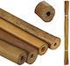 Set 40 Bamboo Plant Stakes Relaxdays Length 120 Cm