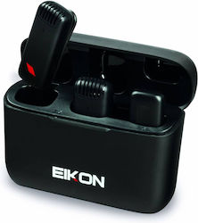 Eikon Twinstream Σετ Ασύρματο Μικρόφωνο Πέτου, Clip On Eikon Twinstream Σετ Ασύρματο Μικρόφωνο Πέτου, Clip On