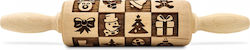 FunnyBaker Nudelholz mit Weihnachtsmann FunnyBaker Nudelholz mit Weihnachtsmann