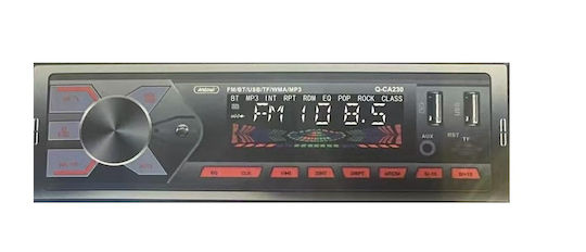 Andowl Автомобилно Радио 1 DIN Bluetooth USB
