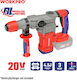 WorkPro Κρουστικό Σκαπτικό Πιστολέτο Μπαταρίας Brushless 20V με Υποδοχή SDS Plus WP390306