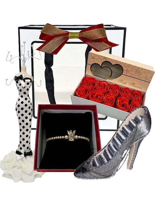 Velve Women's Bracelet Set with design Flower