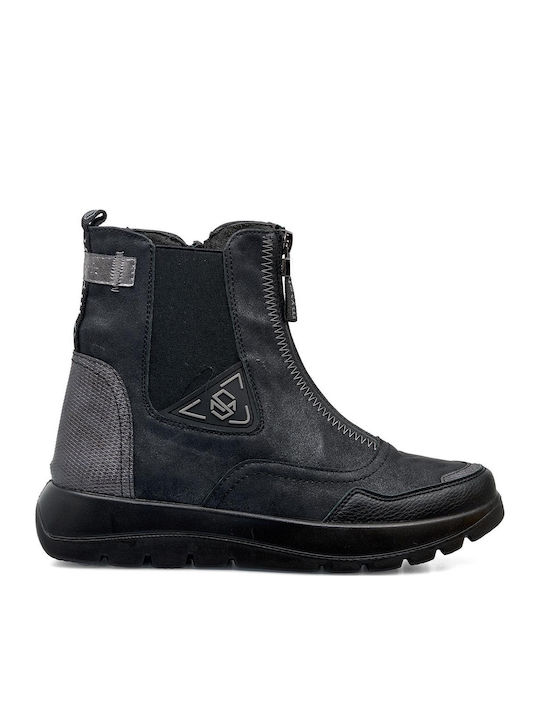 Mysoft Stiefeletten Damen Schwarz