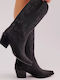 Women's Cowboy Boots Black